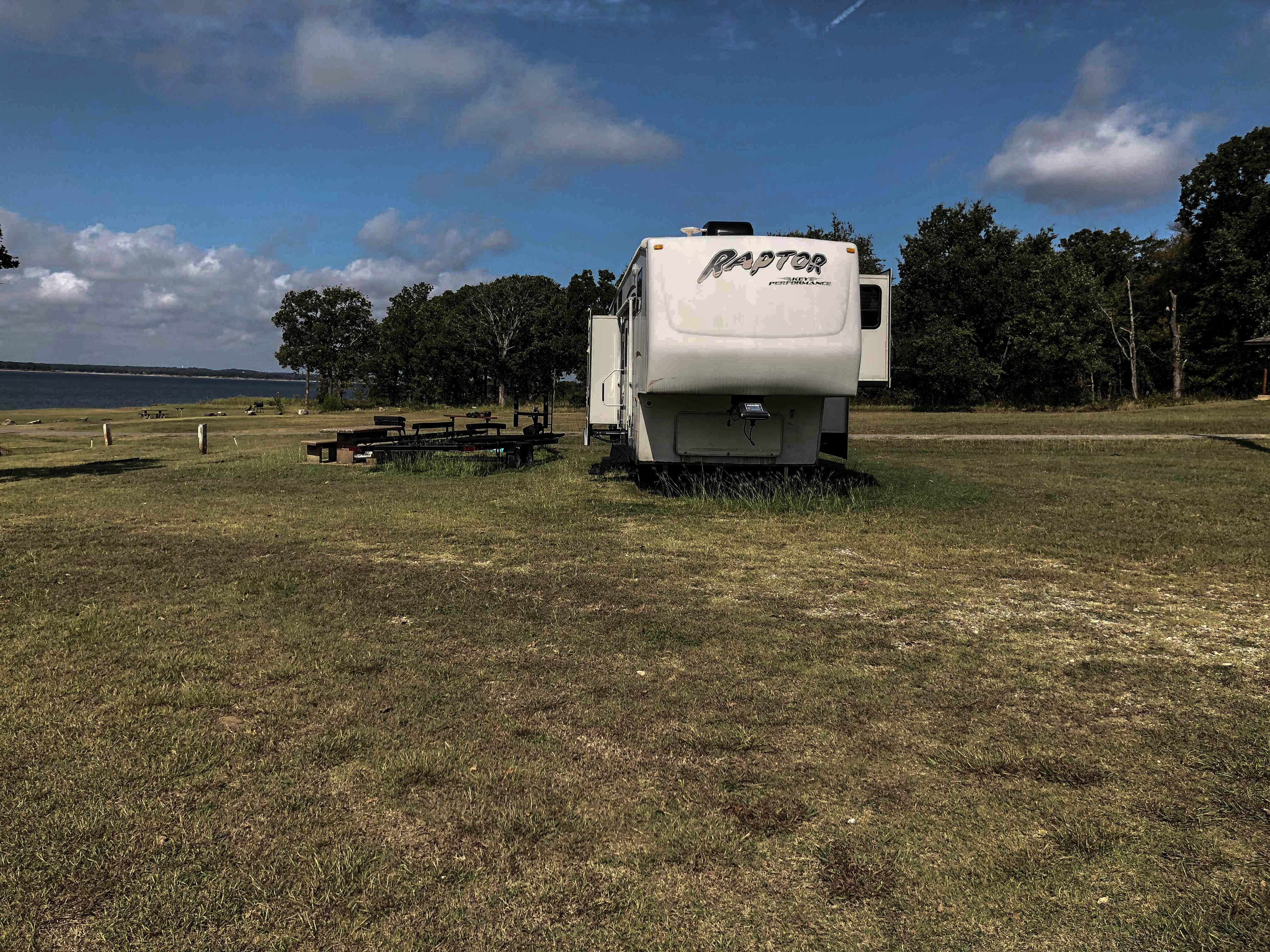 RV and camping area