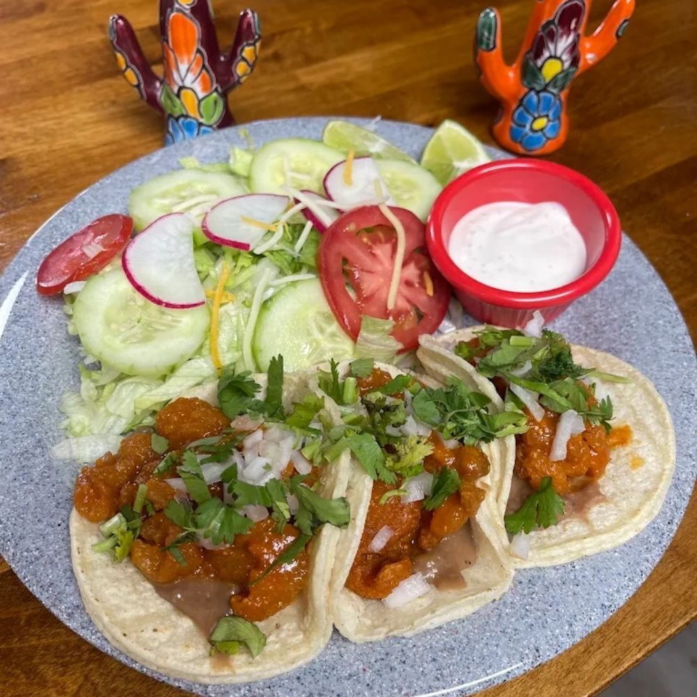 Antojitos Las Marias #2 tacos, torta, and aguas frescas