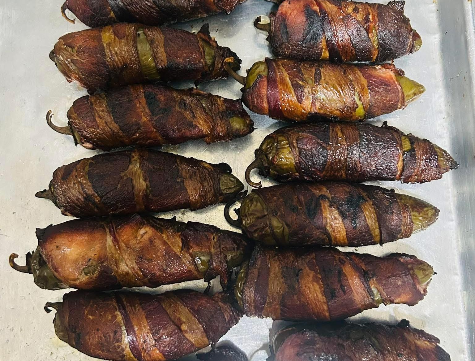 CS Bakery and Barbecue brisket sandwich and pastries